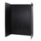 Flipside Products 36 X 48 Premium Corrugated Plastic Project Board Black Retail Pack Of 10